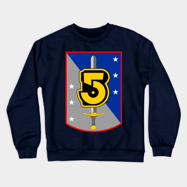 Army of Light Sword and Shield Emblem Crewneck Sweatshirt by Meta Cortex